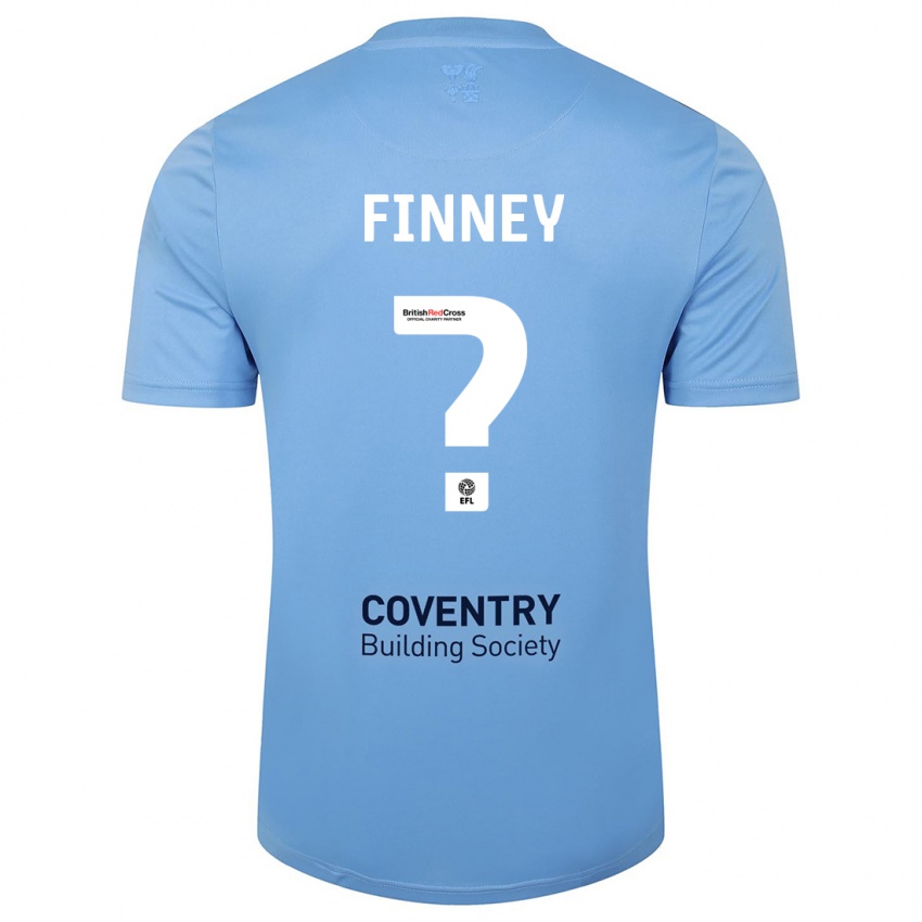 Kinder Charlie Finney #0 Himmelblau Heimtrikot Trikot 2023/24 T-Shirt Österreich