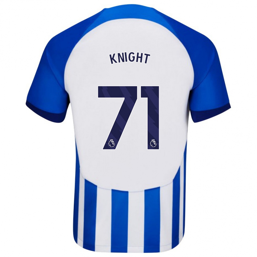Kinder Joe Knight #71 Blau Heimtrikot Trikot 2023/24 T-Shirt Österreich