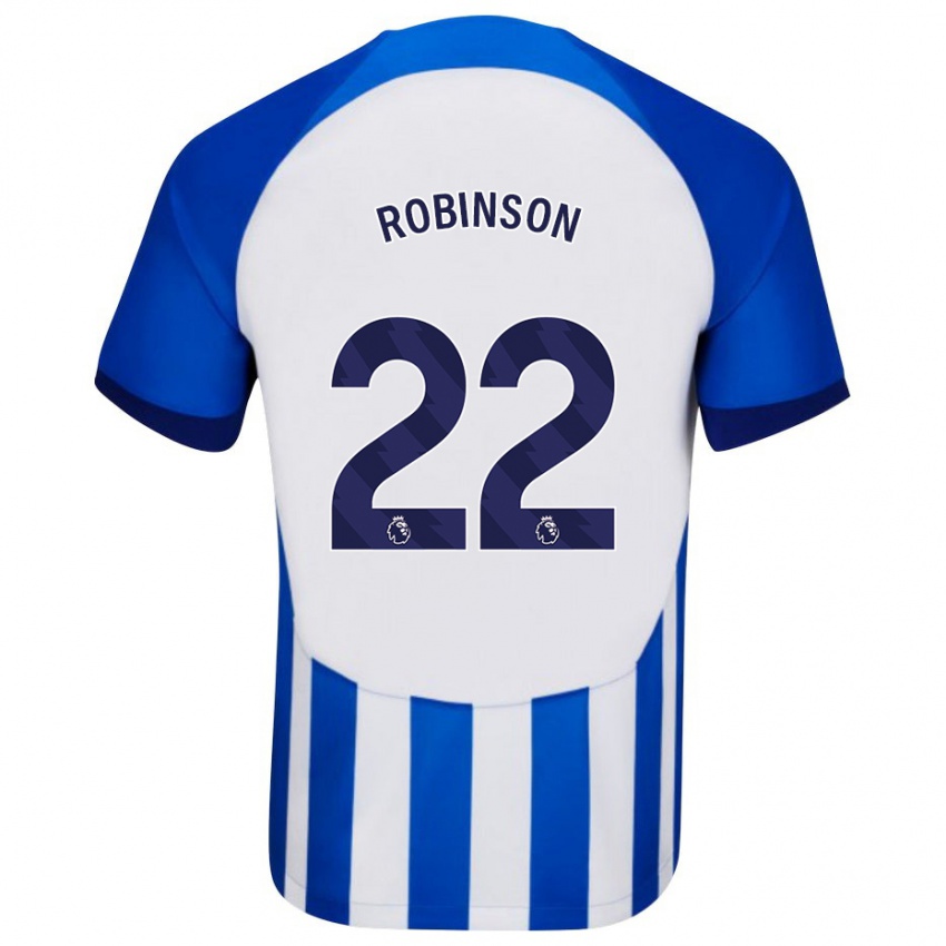 Kinder Katie Robinson #22 Blau Heimtrikot Trikot 2023/24 T-Shirt Österreich