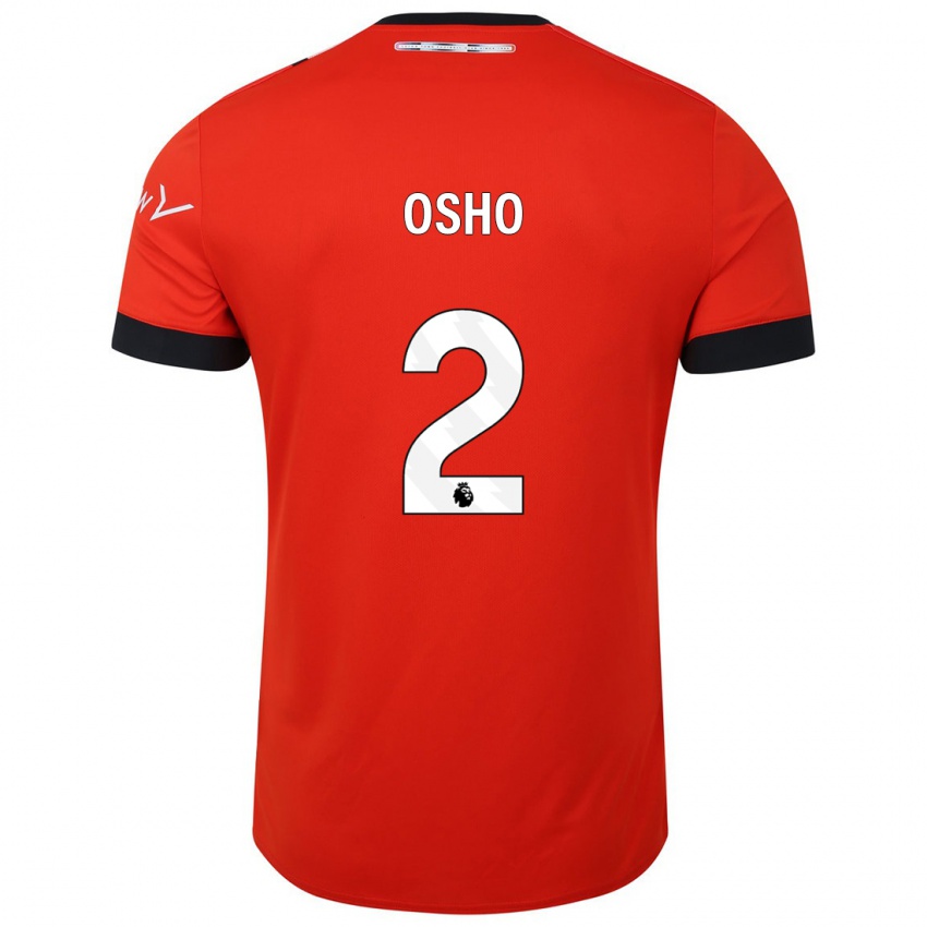 Kinder Gabriel Osho #2 Rot Heimtrikot Trikot 2023/24 T-Shirt Österreich