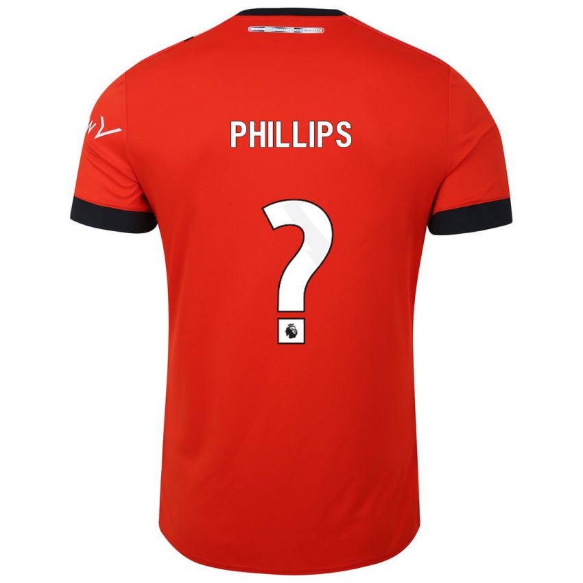 Kinder Josh Phillips #0 Rot Heimtrikot Trikot 2023/24 T-Shirt Österreich