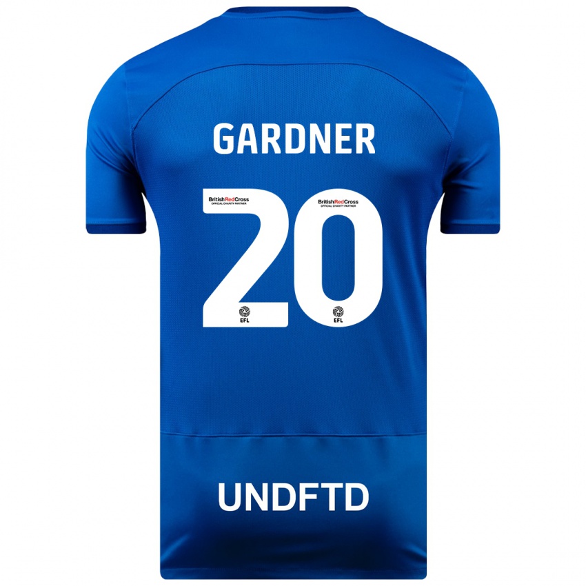 Kinder Gary Gardner #20 Blau Heimtrikot Trikot 2023/24 T-Shirt Österreich