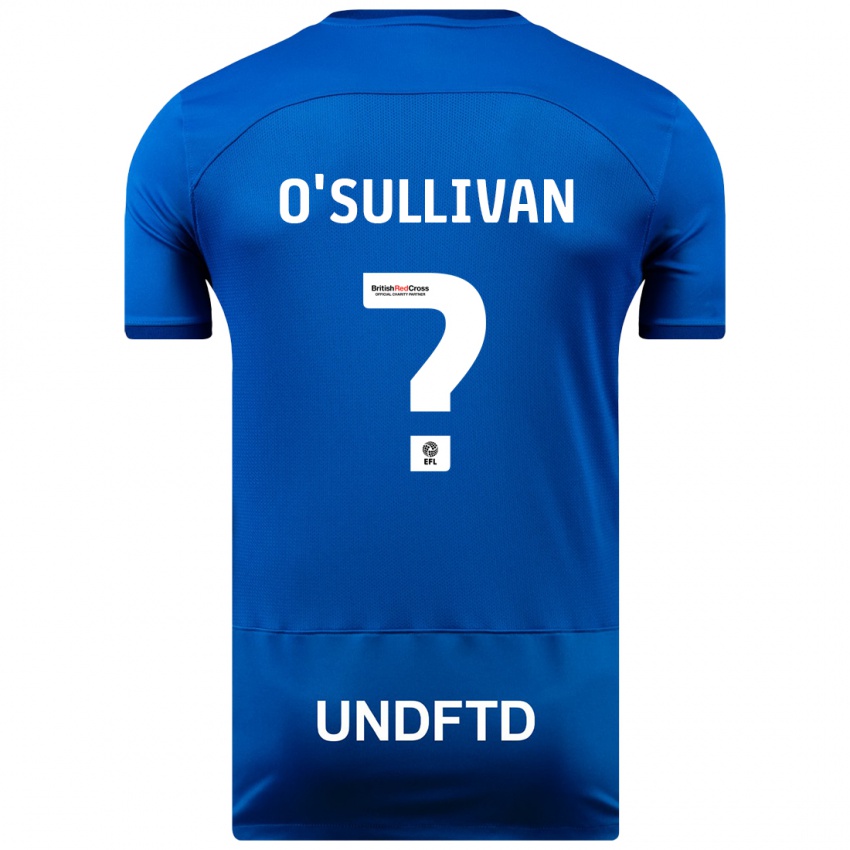 Kinder William O'sullivan #0 Blau Heimtrikot Trikot 2023/24 T-Shirt Österreich