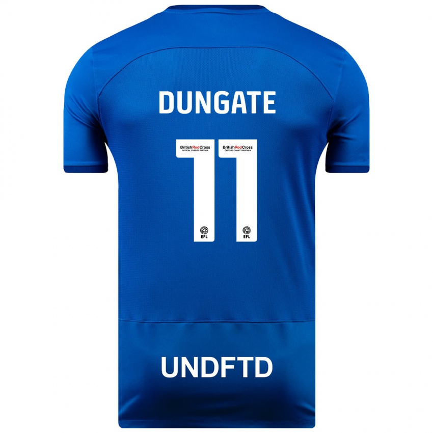 Kinder Katie Dungate #11 Blau Heimtrikot Trikot 2023/24 T-Shirt Österreich