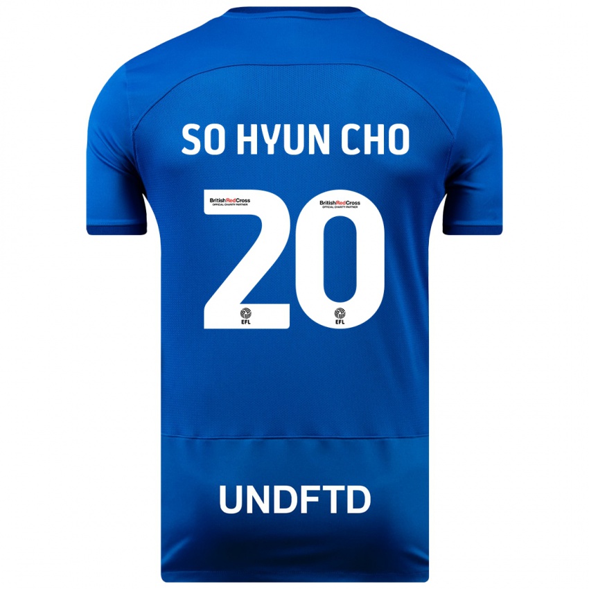 Kinder Cho So-Hyun #20 Blau Heimtrikot Trikot 2023/24 T-Shirt Österreich