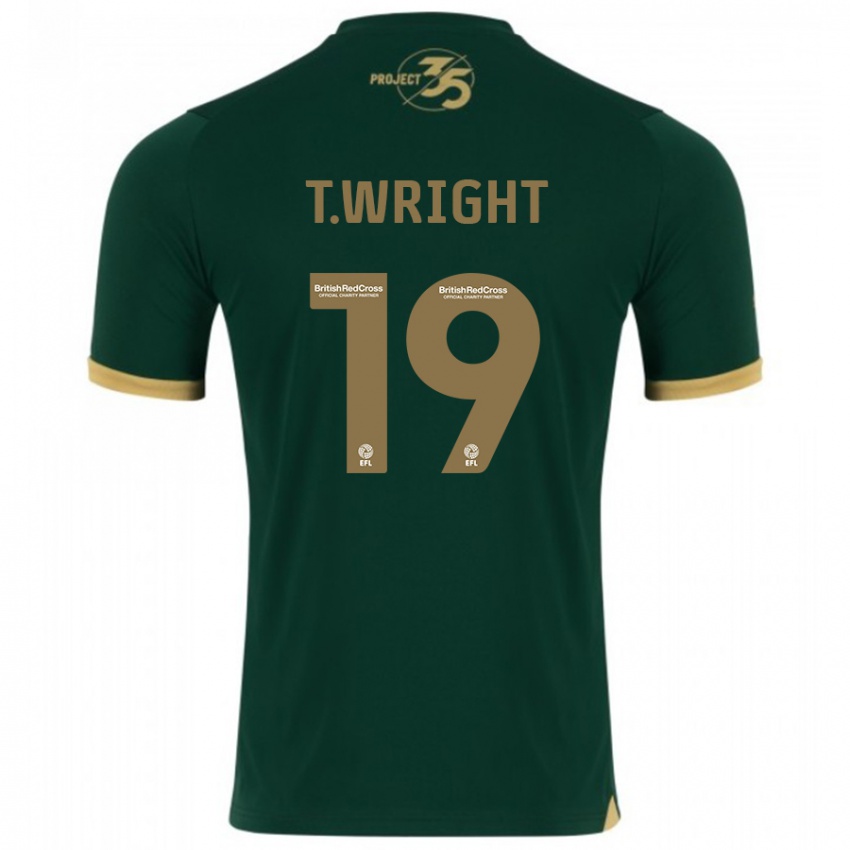 Kinder Tyreik Wright #19 Grün Heimtrikot Trikot 2023/24 T-Shirt Österreich