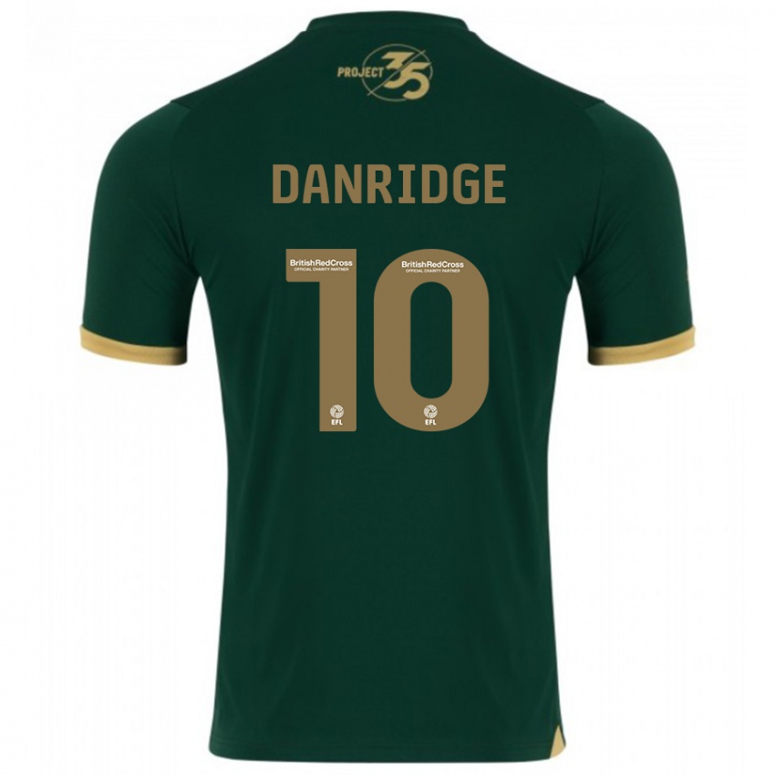 Kinder Rebecca Danridge #10 Grün Heimtrikot Trikot 2023/24 T-Shirt Österreich