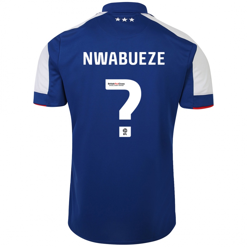 Kinder Jesse Nwabueze #0 Blau Heimtrikot Trikot 2023/24 T-Shirt Österreich