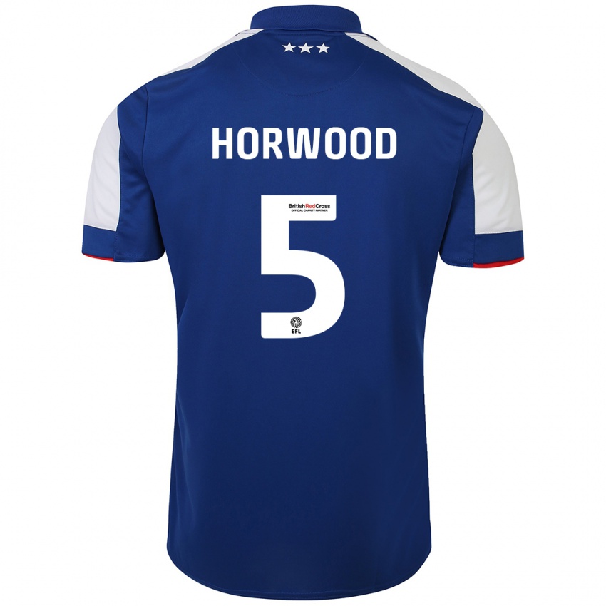 Kinder Bonnie Horwood #5 Blau Heimtrikot Trikot 2023/24 T-Shirt Österreich