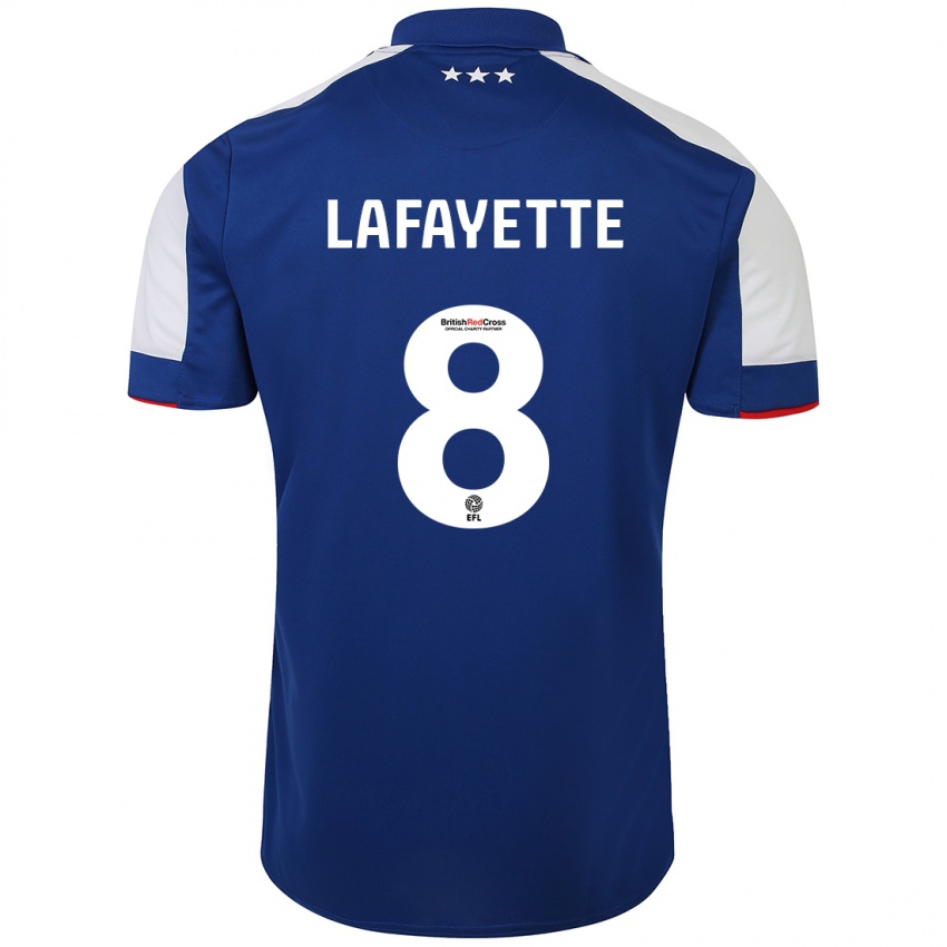 Kinder Abbie Lafayette #8 Blau Heimtrikot Trikot 2023/24 T-Shirt Österreich