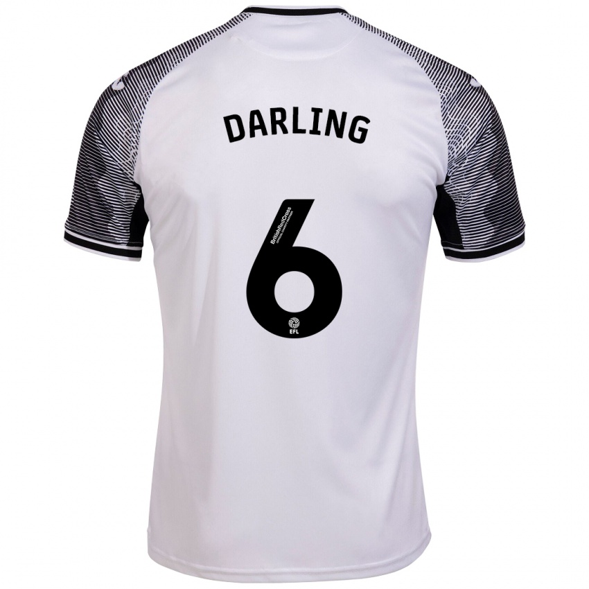 Kinder Harry Darling #6 Weiß Heimtrikot Trikot 2023/24 T-Shirt Österreich