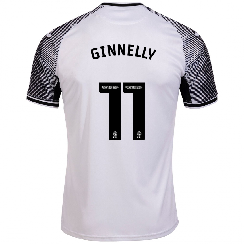 Kinder Josh Ginnelly #11 Weiß Heimtrikot Trikot 2023/24 T-Shirt Österreich