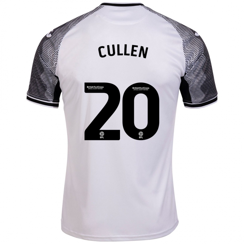 Kinder Liam Cullen #20 Weiß Heimtrikot Trikot 2023/24 T-Shirt Österreich