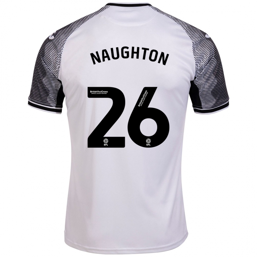 Kinder Kyle Naughton #26 Weiß Heimtrikot Trikot 2023/24 T-Shirt Österreich