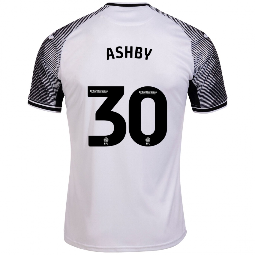 Kinder Harrison Ashby #30 Weiß Heimtrikot Trikot 2023/24 T-Shirt Österreich