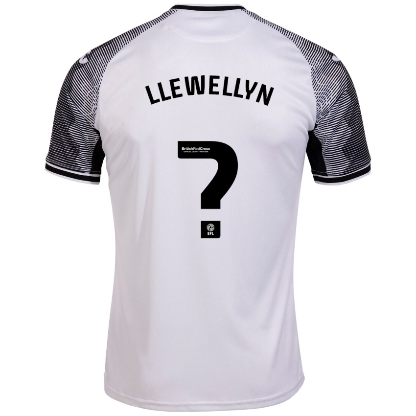 Kinder Cameron Llewellyn #0 Weiß Heimtrikot Trikot 2023/24 T-Shirt Österreich