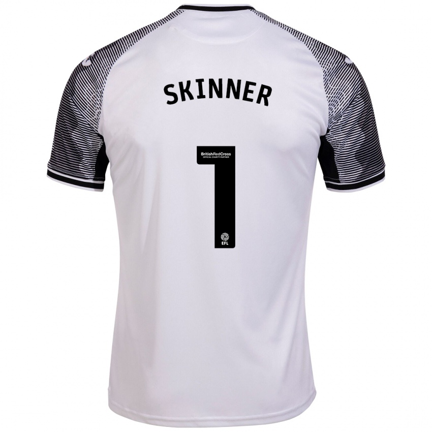 Kinder Claire Skinner #1 Weiß Heimtrikot Trikot 2023/24 T-Shirt Österreich