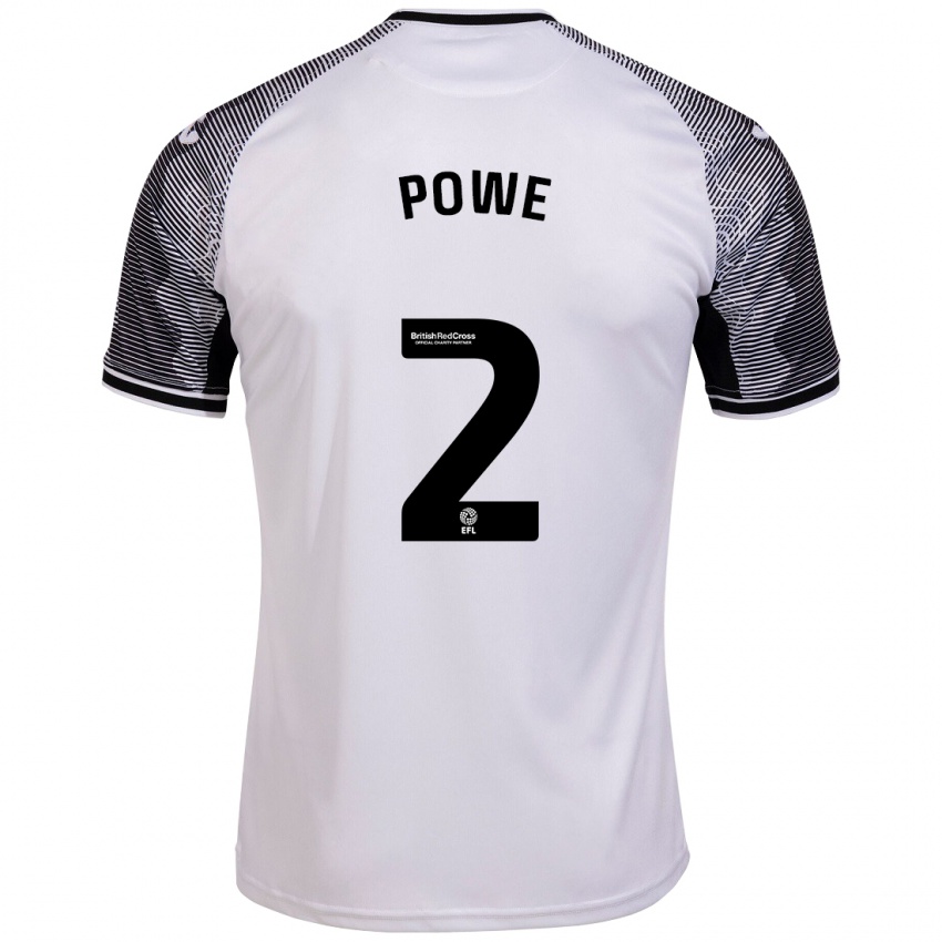 Kinder Alicia Powe #2 Weiß Heimtrikot Trikot 2023/24 T-Shirt Österreich