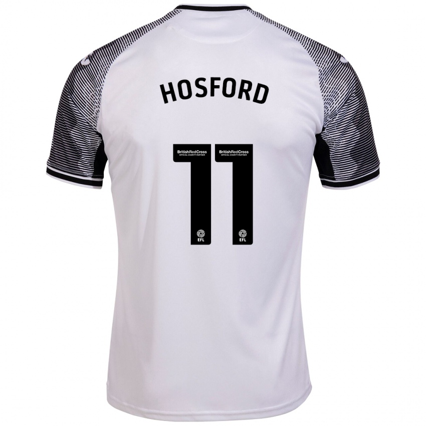 Kinder Katy Hosford #11 Weiß Heimtrikot Trikot 2023/24 T-Shirt Österreich