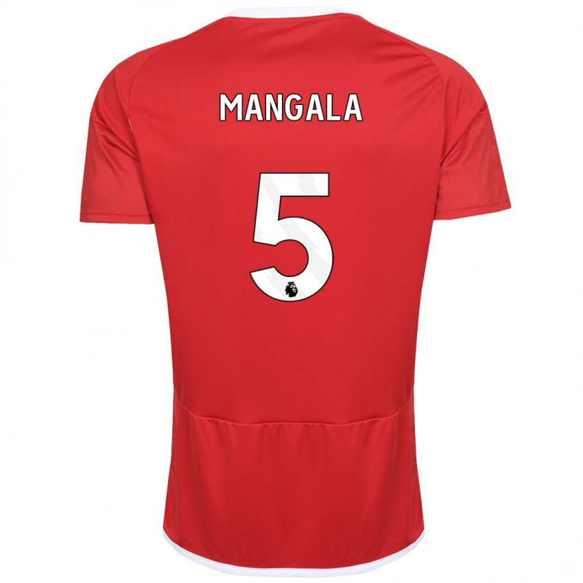 Kinder Orel Mangala #5 Rot Heimtrikot Trikot 2023/24 T-Shirt Österreich