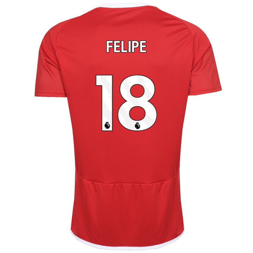 Kinder Felipe #18 Rot Heimtrikot Trikot 2023/24 T-Shirt Österreich