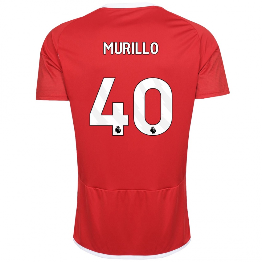 Kinder Murillo #40 Rot Heimtrikot Trikot 2023/24 T-Shirt Österreich