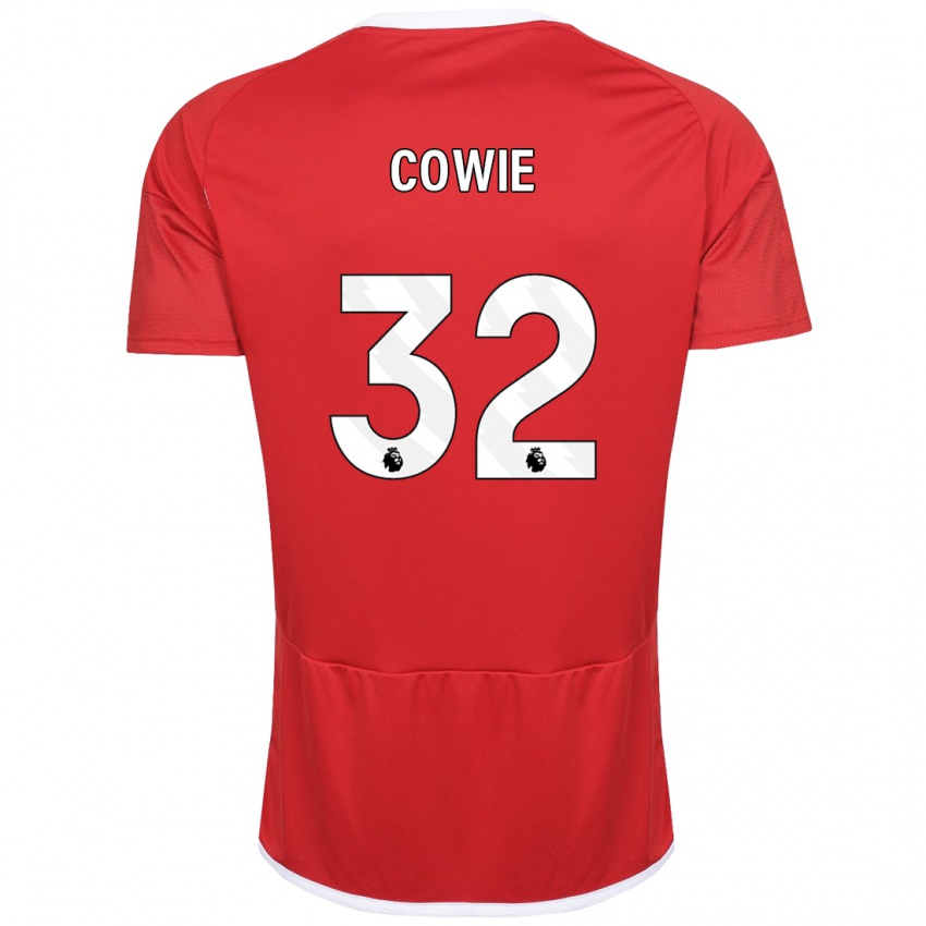 Kinder Abi Cowie #32 Rot Heimtrikot Trikot 2023/24 T-Shirt Österreich