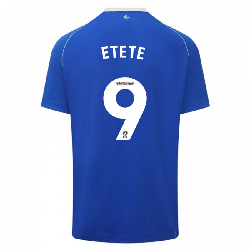 Kinder Kion Etete #9 Blau Heimtrikot Trikot 2023/24 T-Shirt Österreich