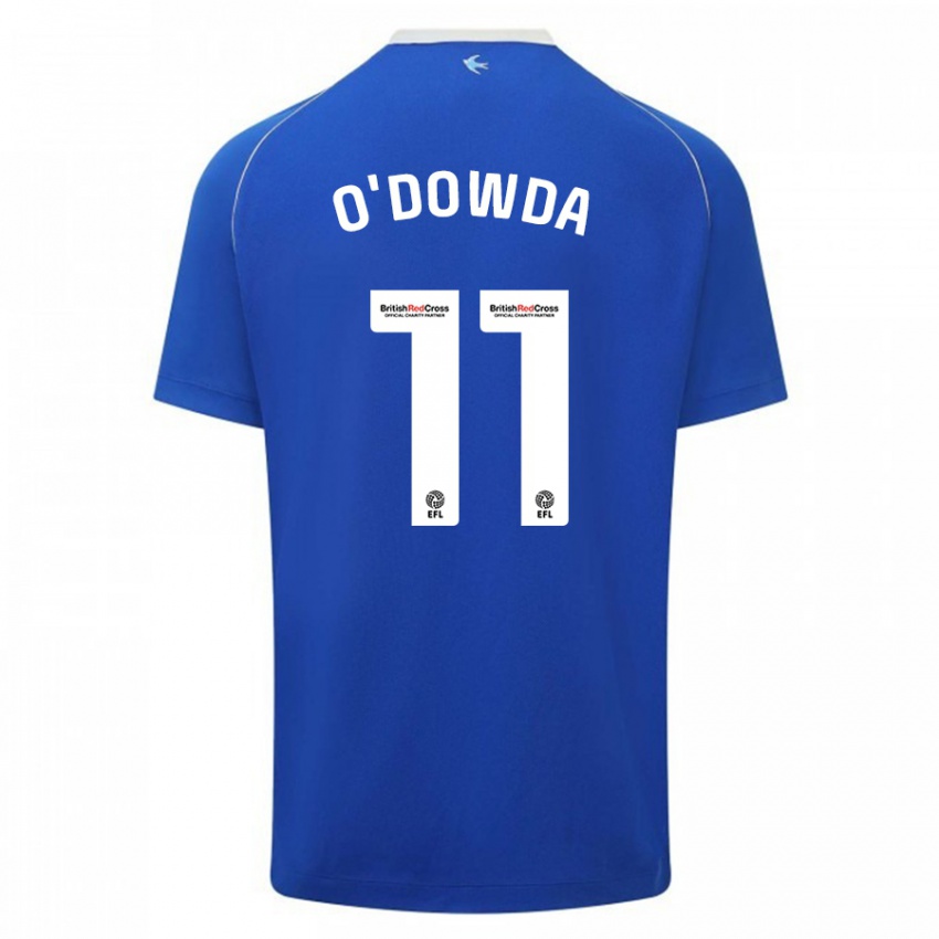 Kinder Callum O'dowda #11 Blau Heimtrikot Trikot 2023/24 T-Shirt Österreich