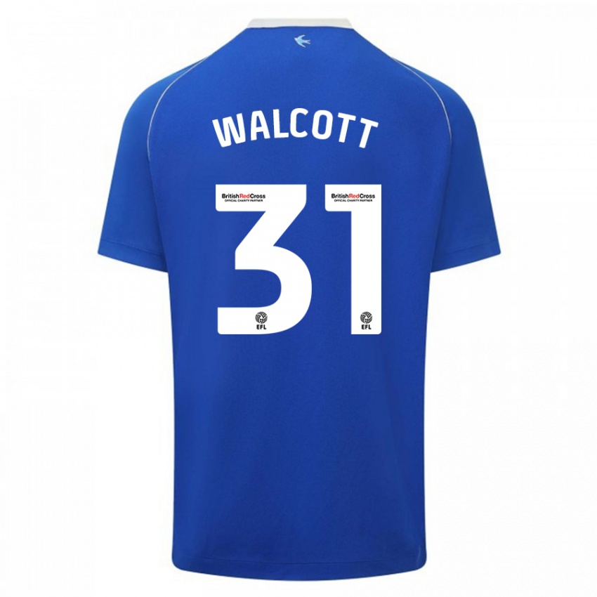 Kinder Malachi Fagan Walcott #31 Blau Heimtrikot Trikot 2023/24 T-Shirt Österreich