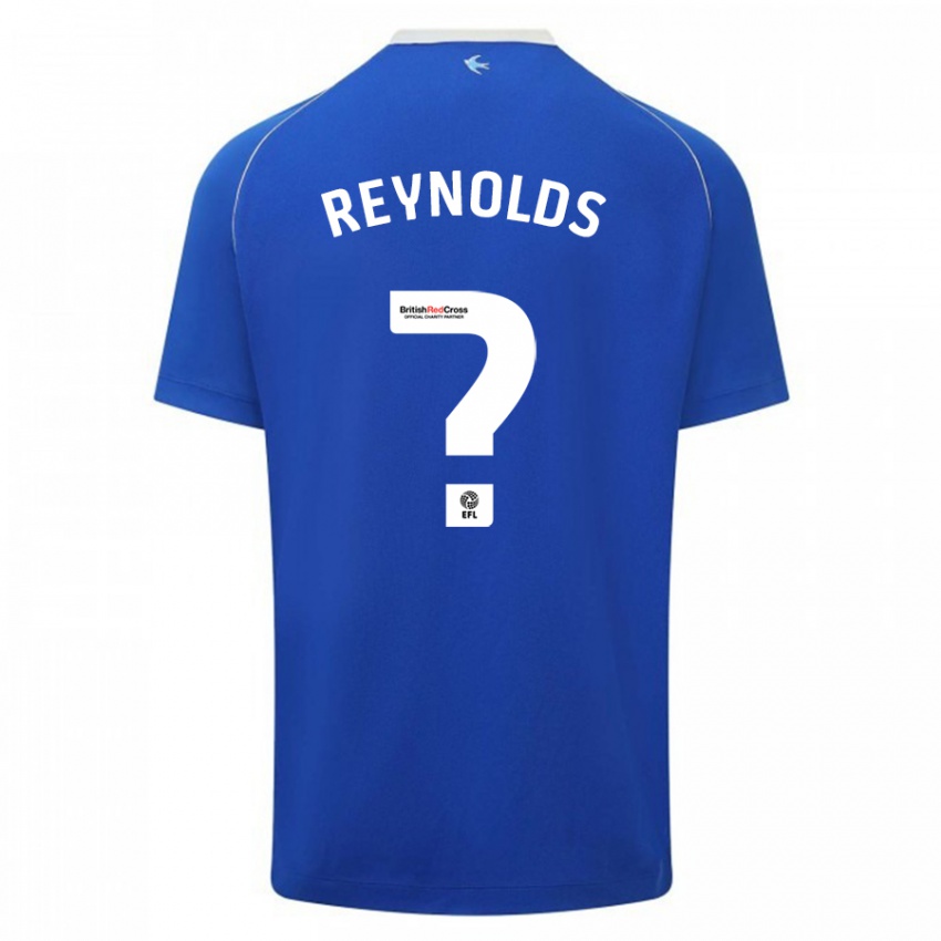 Kinder Oliver Reynolds #0 Blau Heimtrikot Trikot 2023/24 T-Shirt Österreich