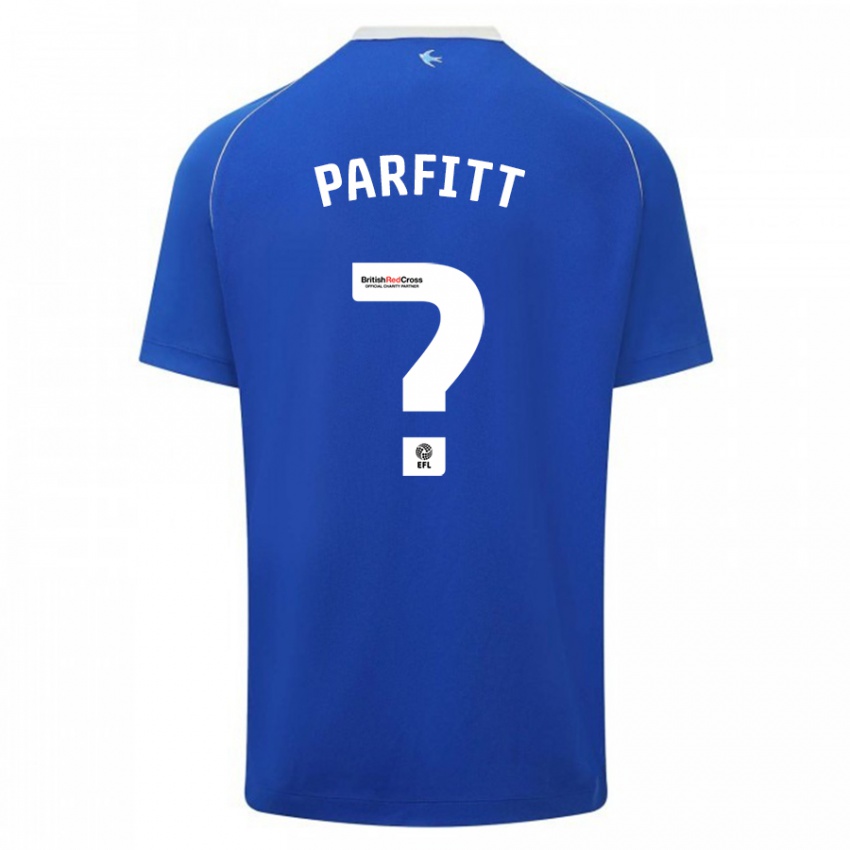 Kinder T-Jay Parfitt #0 Blau Heimtrikot Trikot 2023/24 T-Shirt Österreich