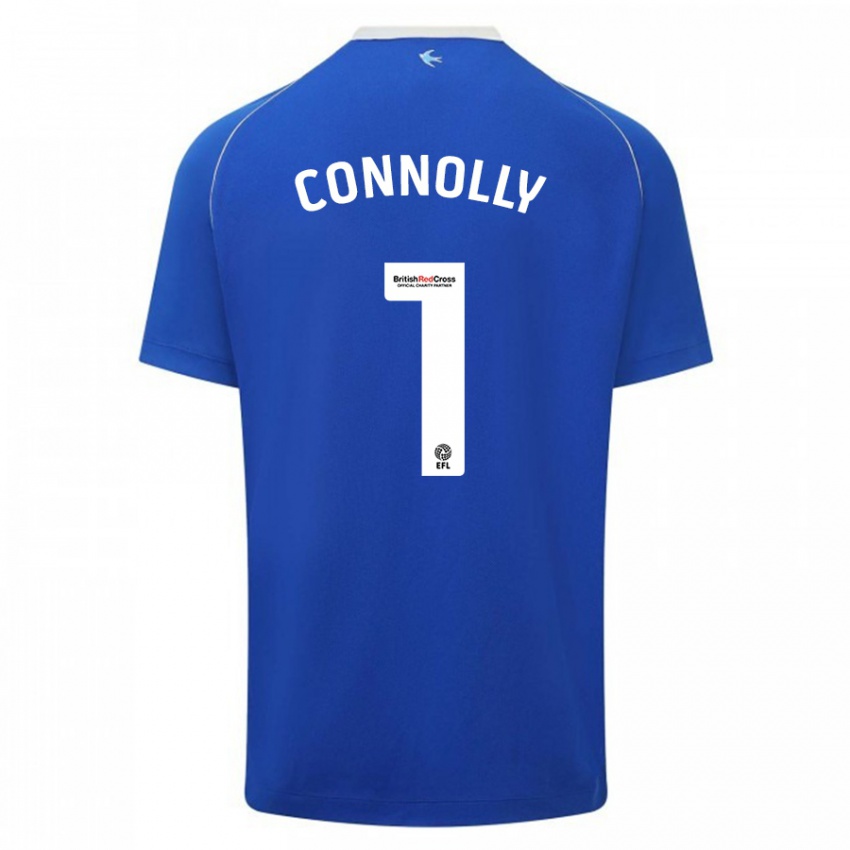 Kinder Daisy Connolly #1 Blau Heimtrikot Trikot 2023/24 T-Shirt Österreich