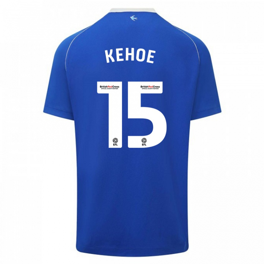 Kinder Molly Kehoe #15 Blau Heimtrikot Trikot 2023/24 T-Shirt Österreich