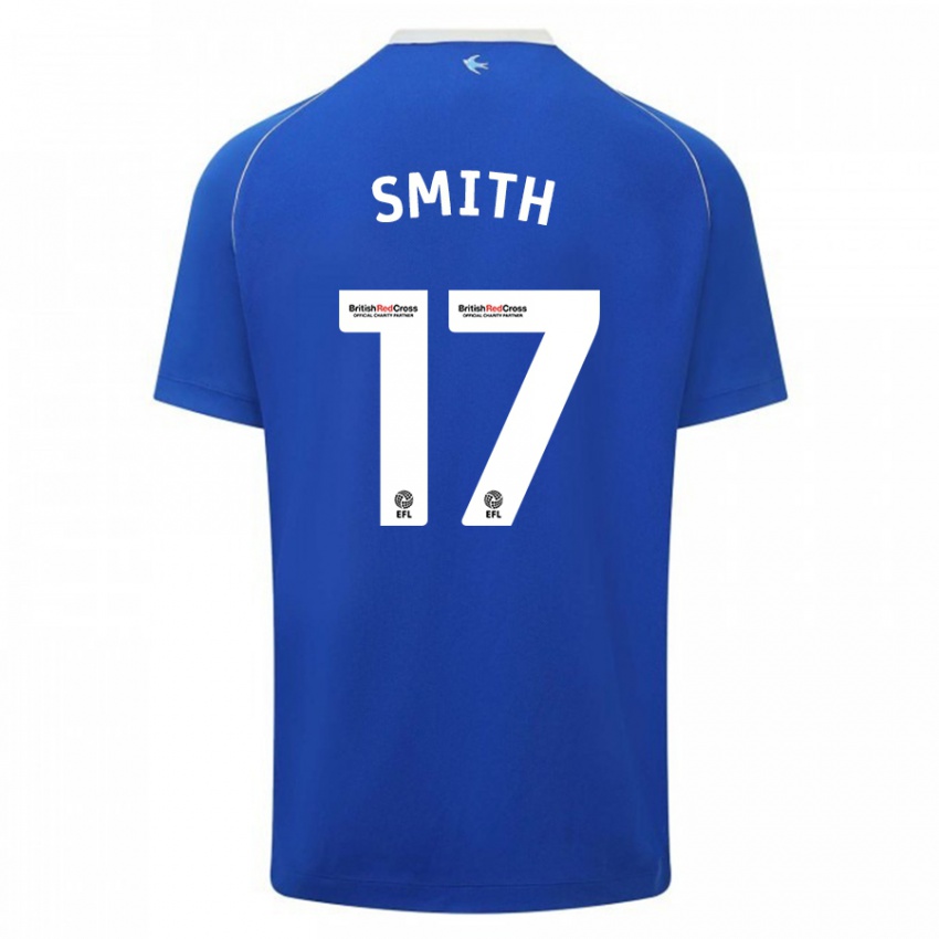 Kinder Hollie Smith #17 Blau Heimtrikot Trikot 2023/24 T-Shirt Österreich