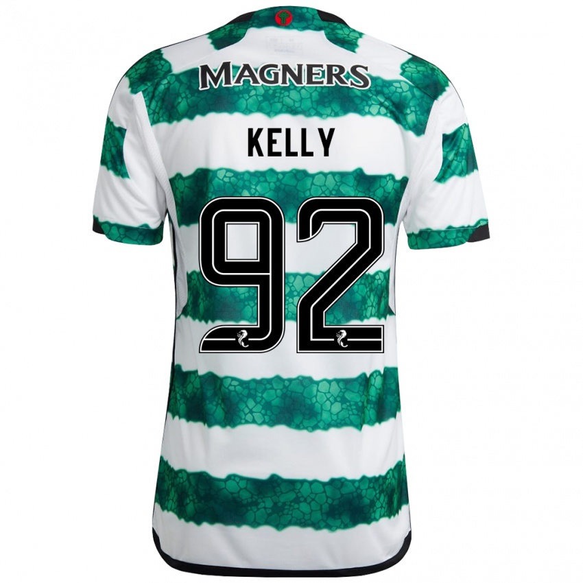 Kinder Daniel Kelly #92 Grün Heimtrikot Trikot 2023/24 T-Shirt Österreich