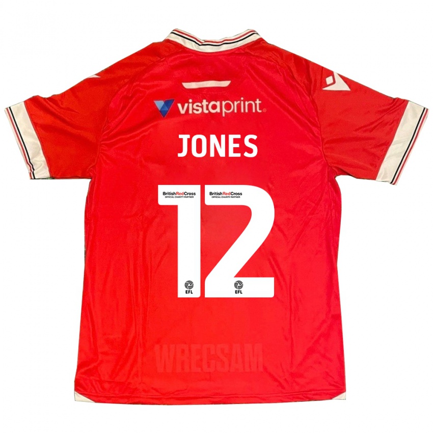 Kinder Carra Jones #12 Rot Heimtrikot Trikot 2023/24 T-Shirt Österreich