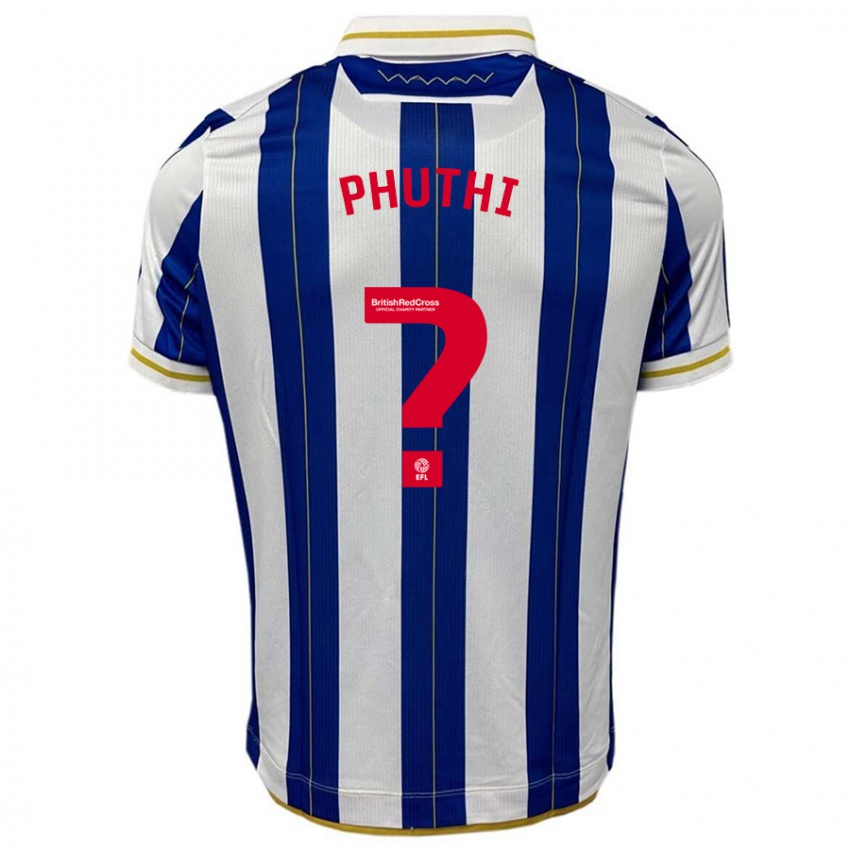 Kinder Joey Phuthi #0 Blau Weiss Heimtrikot Trikot 2023/24 T-Shirt Österreich