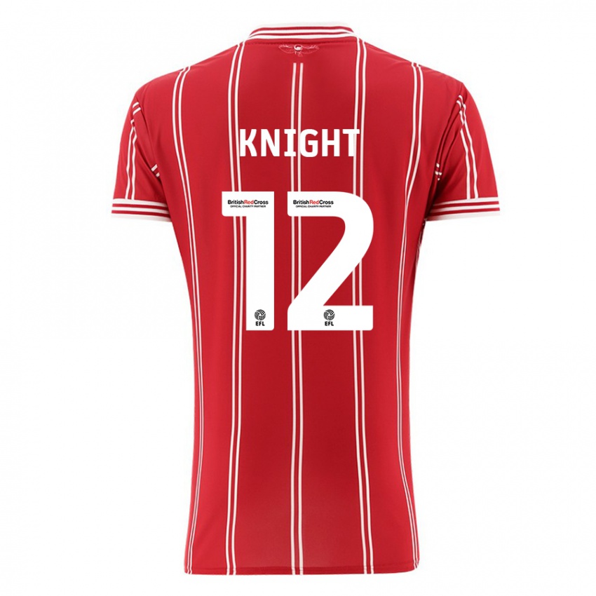 Kinder Jason Knight #12 Rot Heimtrikot Trikot 2023/24 T-Shirt Österreich