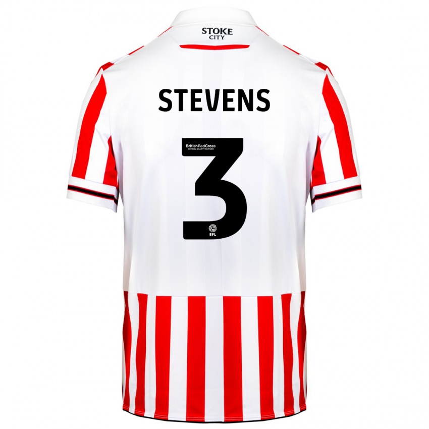 Kinder Enda Stevens #3 Rot-Weiss Heimtrikot Trikot 2023/24 T-Shirt Österreich