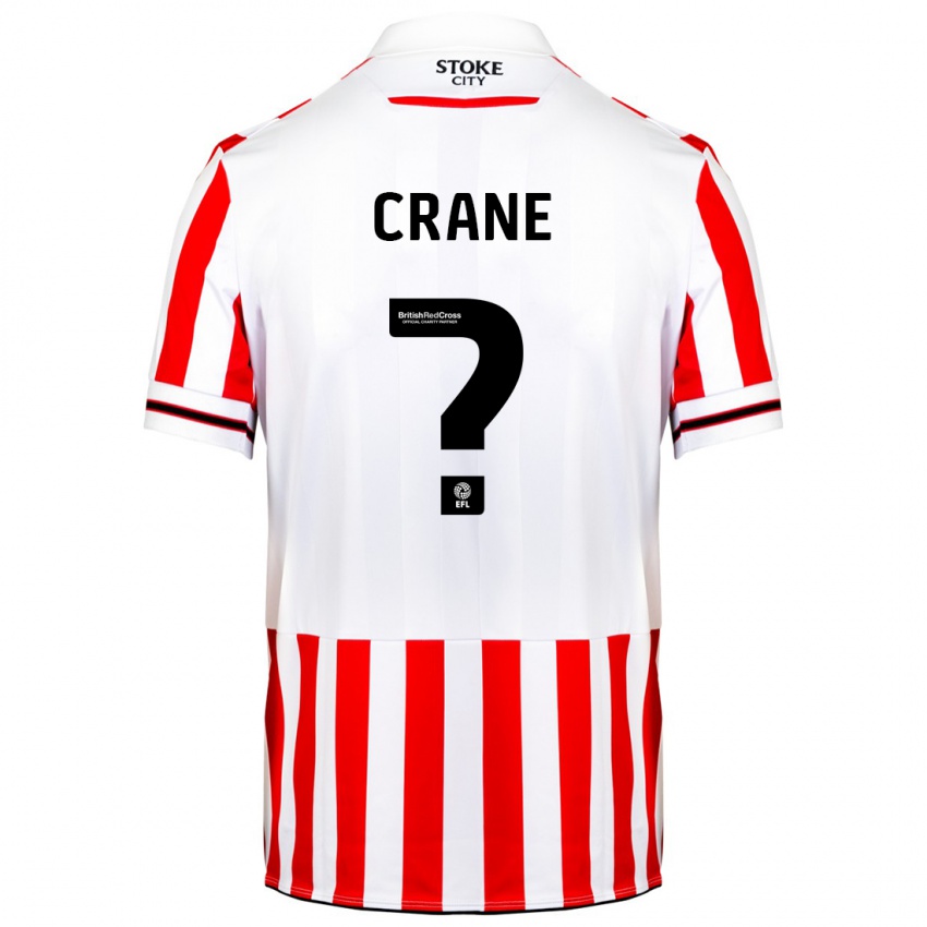 Kinder Harry Crane #0 Rot-Weiss Heimtrikot Trikot 2023/24 T-Shirt Österreich