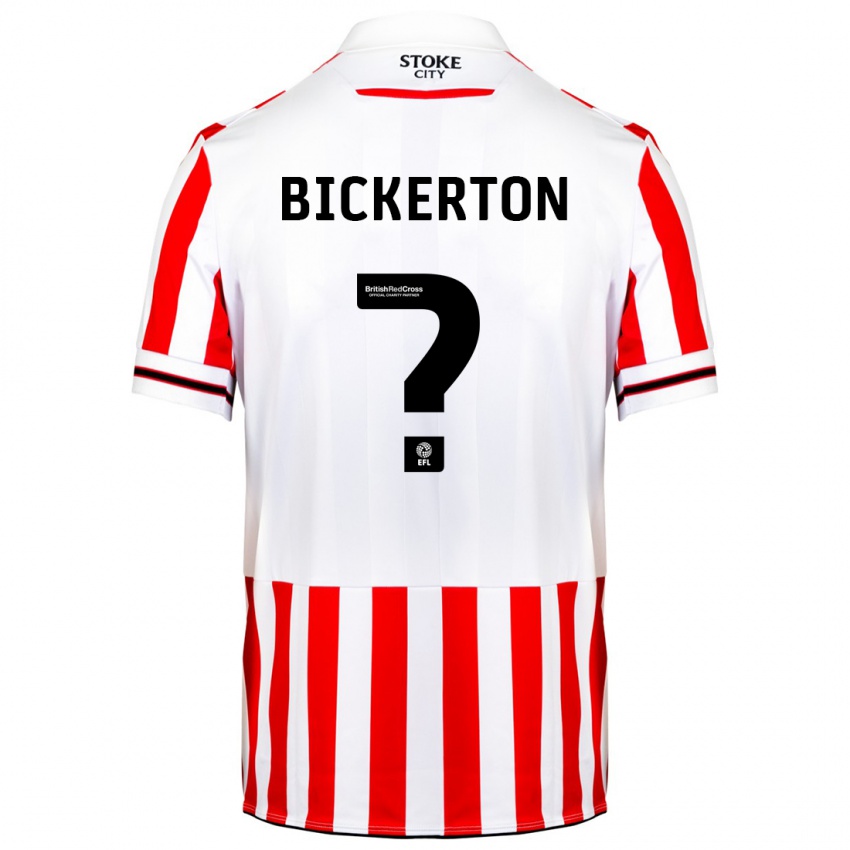 Kinder Josh Bickerton #0 Rot-Weiss Heimtrikot Trikot 2023/24 T-Shirt Österreich