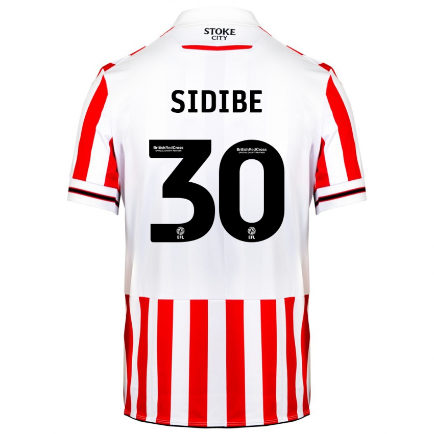 Kinder Souleymane Sidibe #30 Rot-Weiss Heimtrikot Trikot 2023/24 T-Shirt Österreich