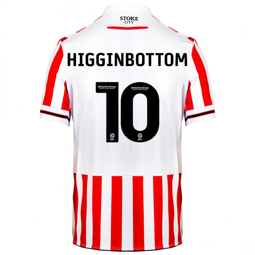 Kinder Alice Higginbottom #10 Rot-Weiss Heimtrikot Trikot 2023/24 T-Shirt Österreich