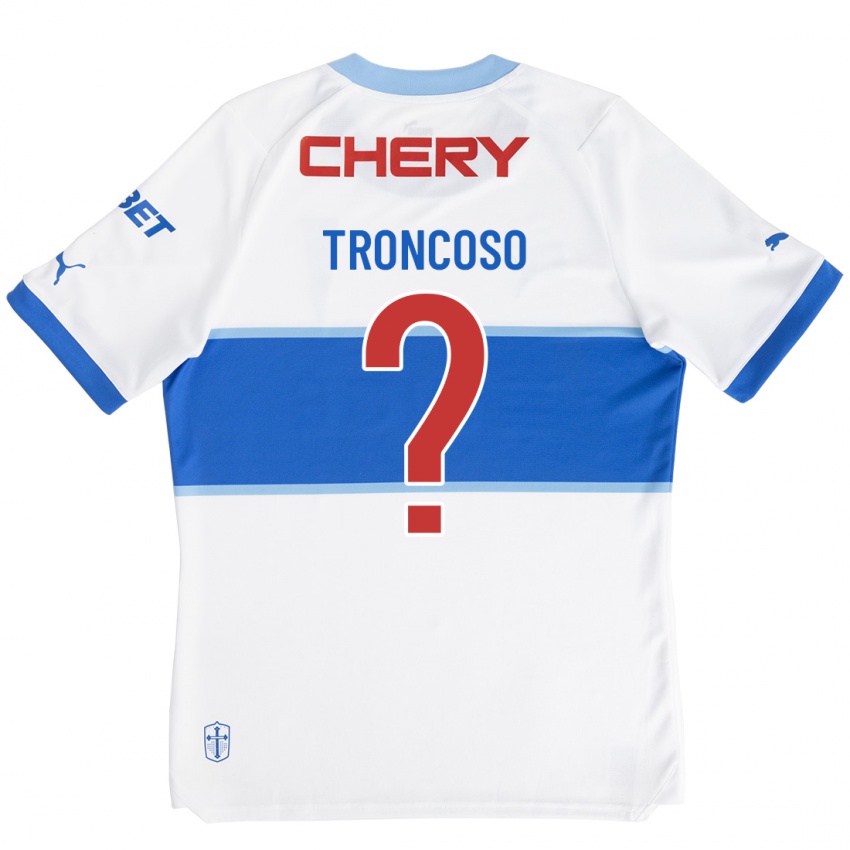 Kinder Leonardo Troncoso #0 Weiß Heimtrikot Trikot 2023/24 T-Shirt Österreich