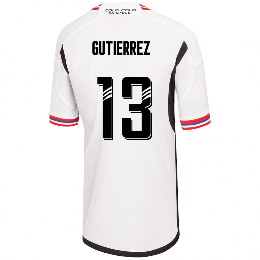 Kinder Bruno Gutiérrez #13 Weiß Heimtrikot Trikot 2023/24 T-Shirt Österreich