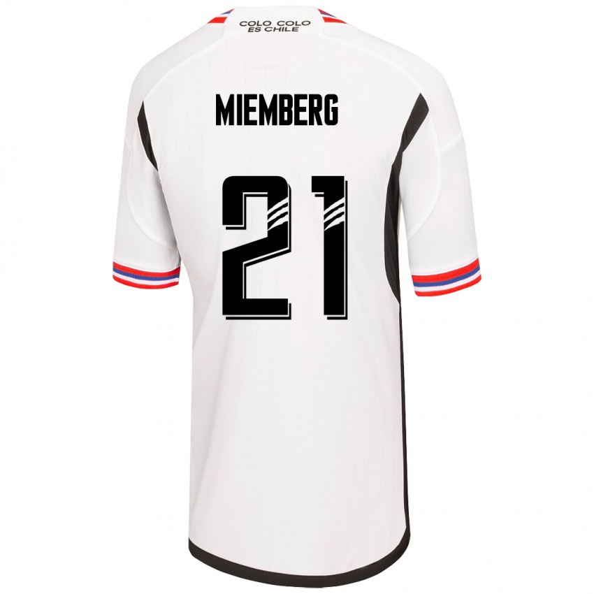 Kinder Erick Wiemberg #21 Weiß Heimtrikot Trikot 2023/24 T-Shirt Österreich