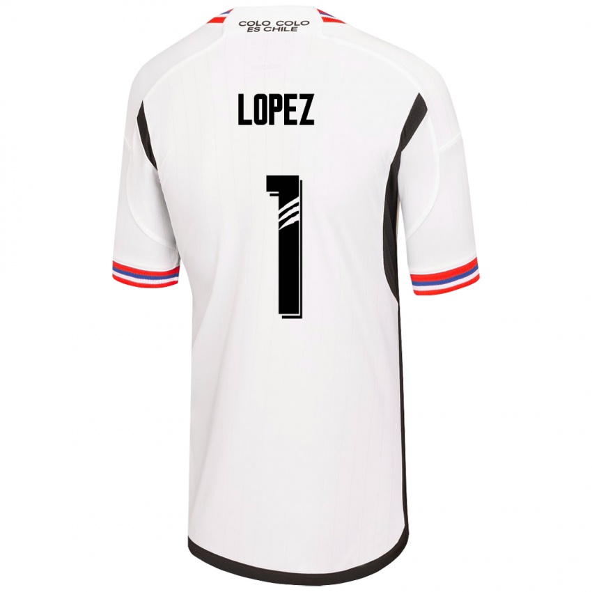 Kinder Yessenia López #1 Weiß Heimtrikot Trikot 2023/24 T-Shirt Österreich