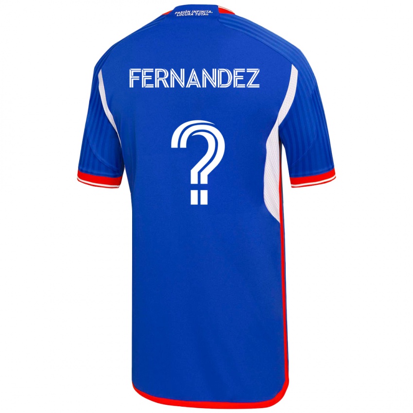 Kinder José Matías Fernández #0 Blau Heimtrikot Trikot 2023/24 T-Shirt Österreich