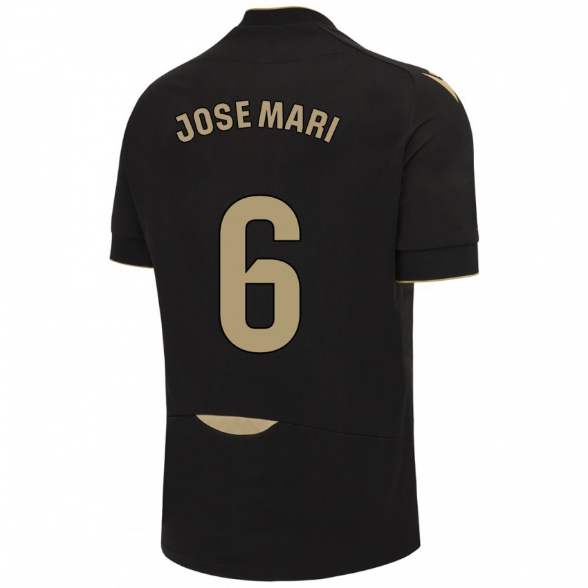 Kinder José Mari #6 Schwarz Auswärtstrikot Trikot 2023/24 T-Shirt Österreich